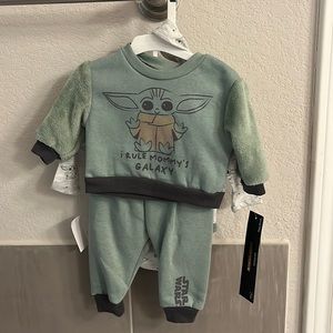 NWT Star Wars 0-3 month outfit